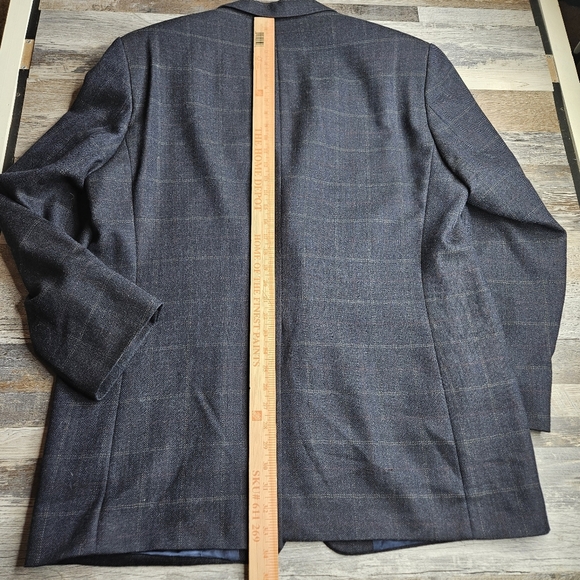 Lauren Ralph Lauren Men's Blazer Jacket Navy Blue Lamb's Wool - Picture 11 of 16